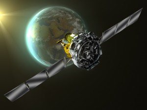 Integral: Using Earth as a shield Credit: ESA