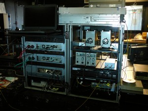 LOCL transponder equipment at ESA's OGS. Credit: ESA