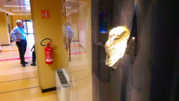 Meteor(ite) on the wall at #PDC2015 Credit: ESA CC BY-SA IGO 3.0