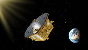 LISA Pathfinder spacecraft after propulsion module has been discarded Credit: ESA
