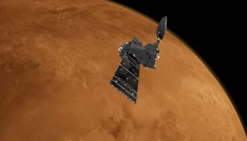 Trace Gas Orbiter at Mars Credit: ESA/ATG medialab