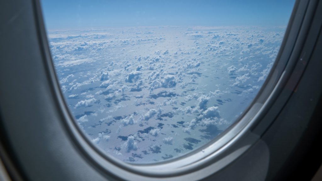 Clouds over the South Pacific Ocean as the reentry science team travel to witness Salsa's reentry. ESA/Astros Sulutions/ROSIE