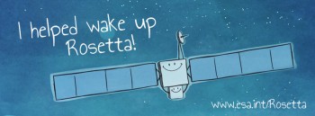 Facebook cover image free for download to all those who helped wake up Rosetta.