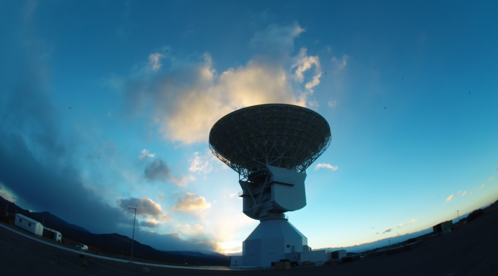 One of the world’s most sophisticated satellite tracking stations was inaugurated in Malargüe, Argentina, 1000 km west of Buenos Aires, in December 2012. Credit: ESA