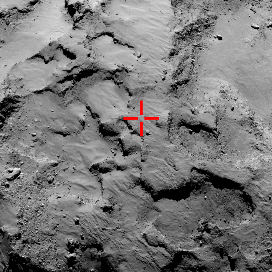 Philae’s landing through Rosetta’s eye – Rosetta – ESA's comet chaser