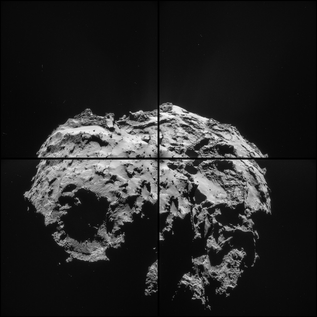 ESA_Rosetta_NAVCAM_141202_montage