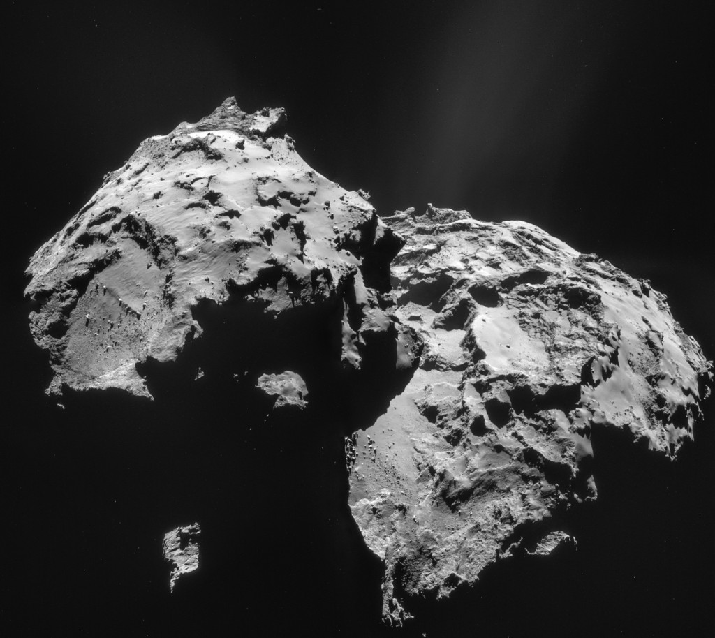 ESA_Rosetta_NavCam_20150112_Mosaic