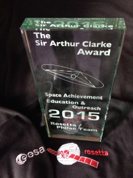 The Sir Arthur Clarke Award for Space Achievement – Education and Outreach, 2015