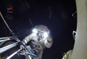 Russian spacewalk. Credits: Roscosmos