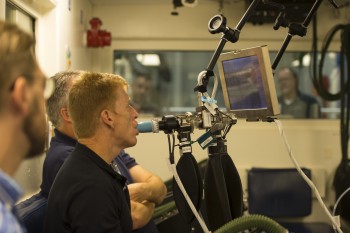 Airway Monitoring training at NASA space center. Credits: NASA