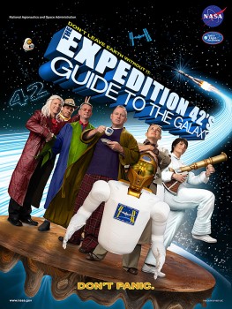 Expedition 42 poster. Credits: NASA