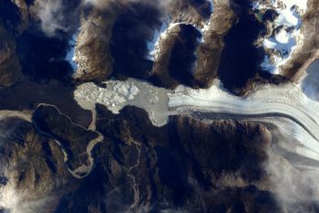 Patagonia ice fields. Credits: ESA/NASA